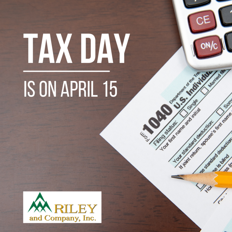 April 15th is Tax Day